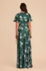 Marni Matte Satin Dress - Emerald Garden Party sold by Birdy Grey