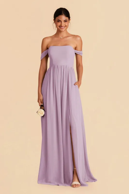 August Convertible Dress - Lavender sold by Birdy Grey
