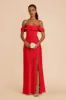 Mia Matte Satin Convertible Dress - Ruby Red sold by Birdy Grey