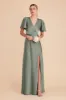 Marni Matte Satin Dress - Sea Glass sold by Birdy Grey