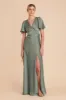 Marni Matte Satin Dress - Sea Glass sold by Birdy Grey