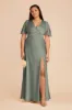 Marni Matte Satin Dress - Sea Glass sold by Birdy Grey