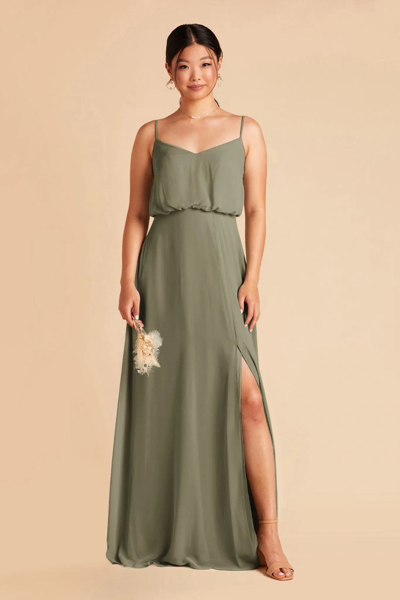Gwennie Dress - Moss Green sold by Birdy Grey product image thumbnail 3