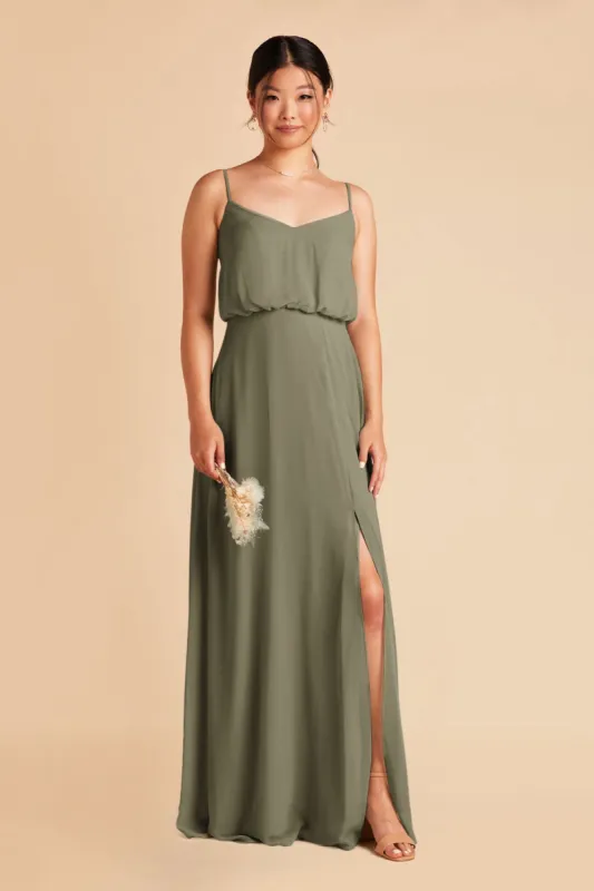 Gwennie Dress - Moss Green sold by Birdy Grey