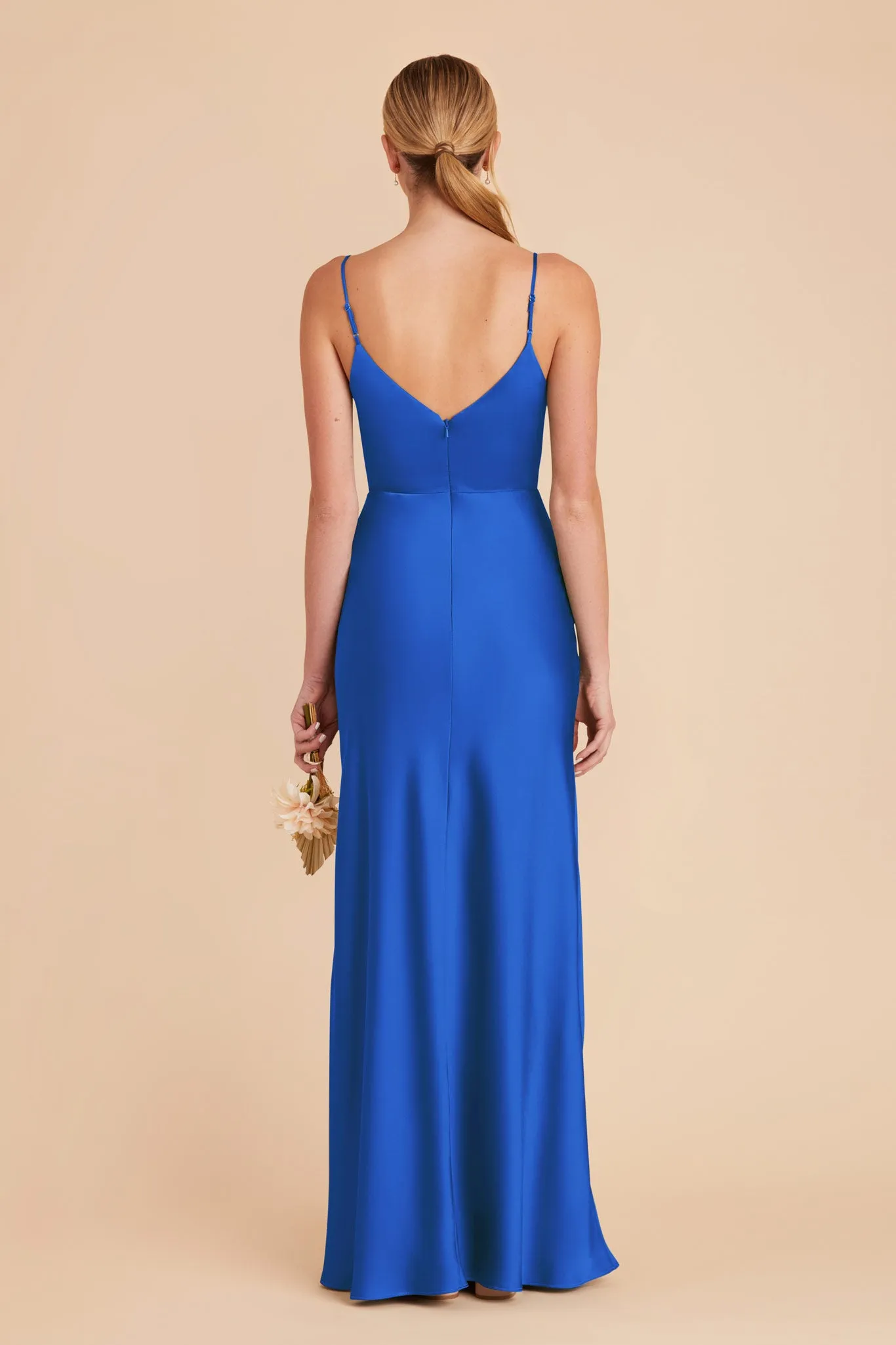 Jay Matte Satin Dress - Cobalt Blue sold by Birdy Grey product image thumbnail 5