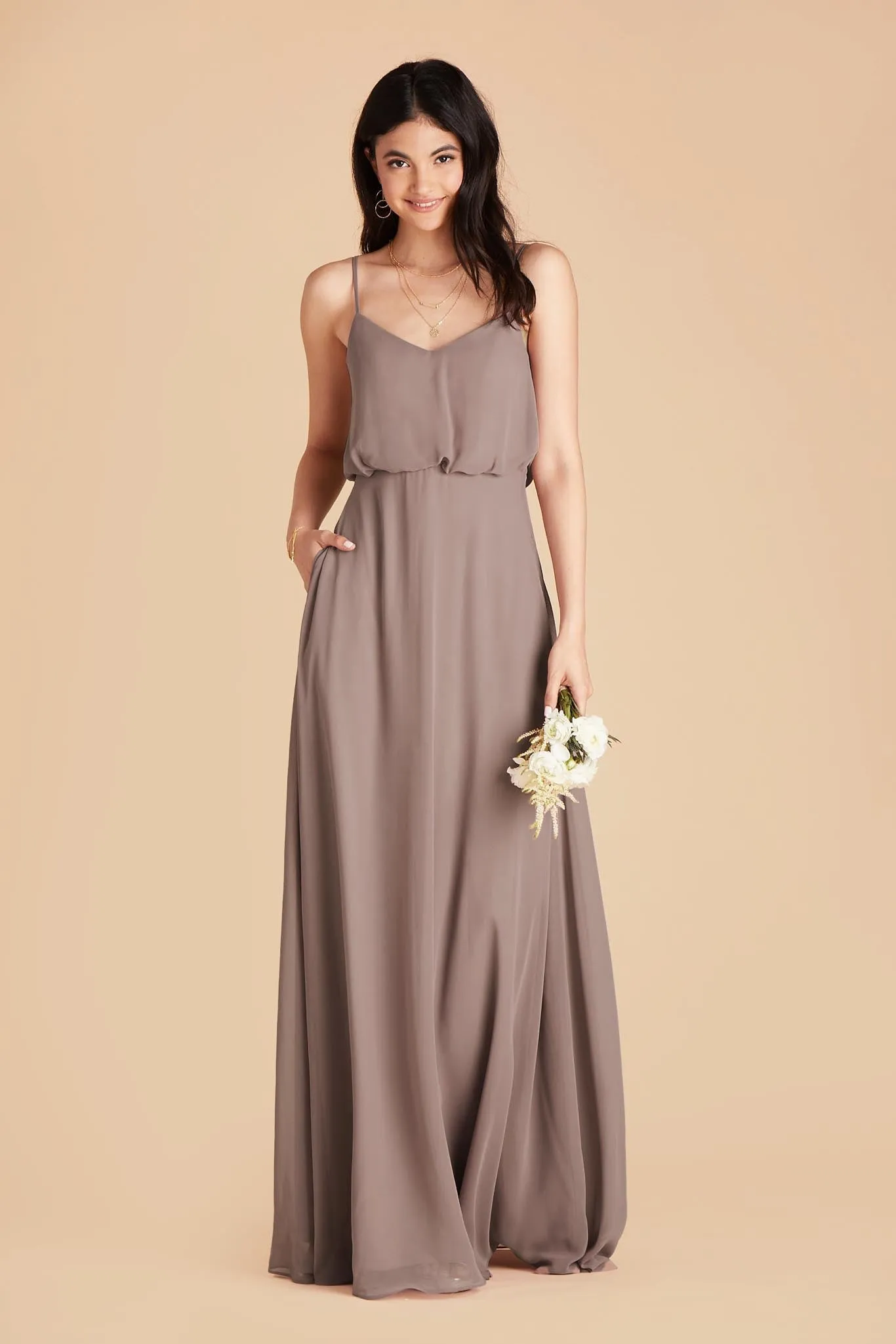 Gwennie Dress - Toffee sold by Birdy Grey product image thumbnail 5