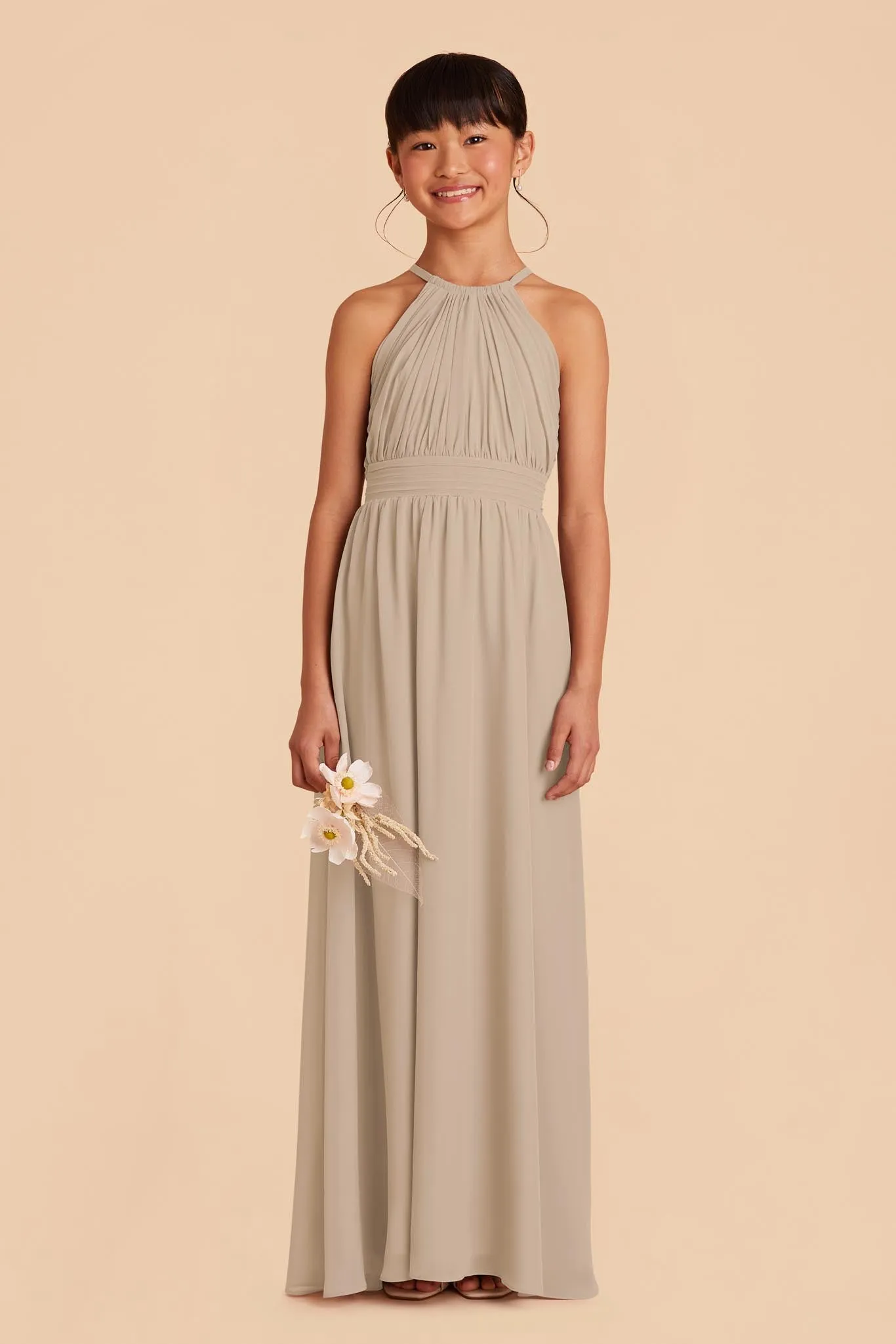 Sienna Junior Dress - Almond sold by Birdy Grey