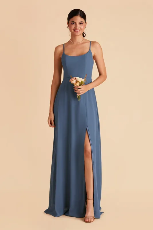 Amy Chiffon Dress - Twilight sold by Birdy Grey