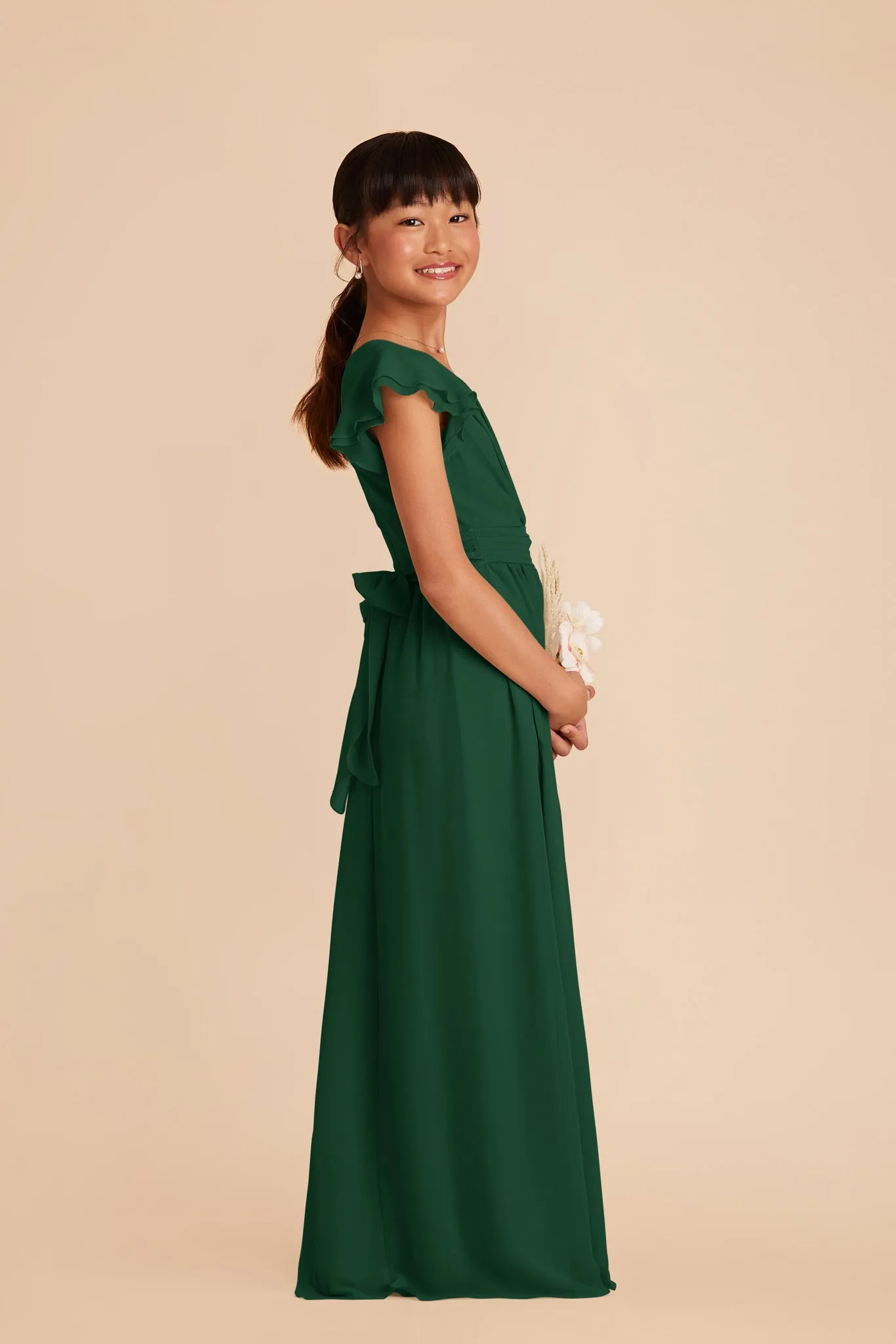 Celine Junior Dress - Forest Green sold by Birdy Grey product image thumbnail 4