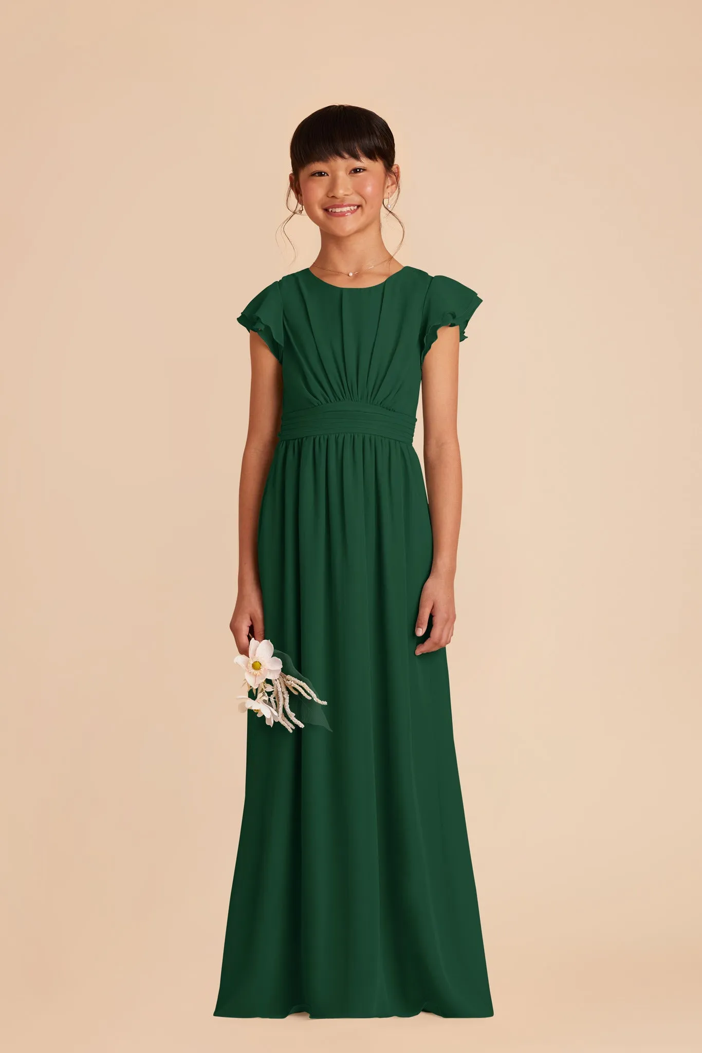 Celine Junior Dress - Forest Green sold by Birdy Grey