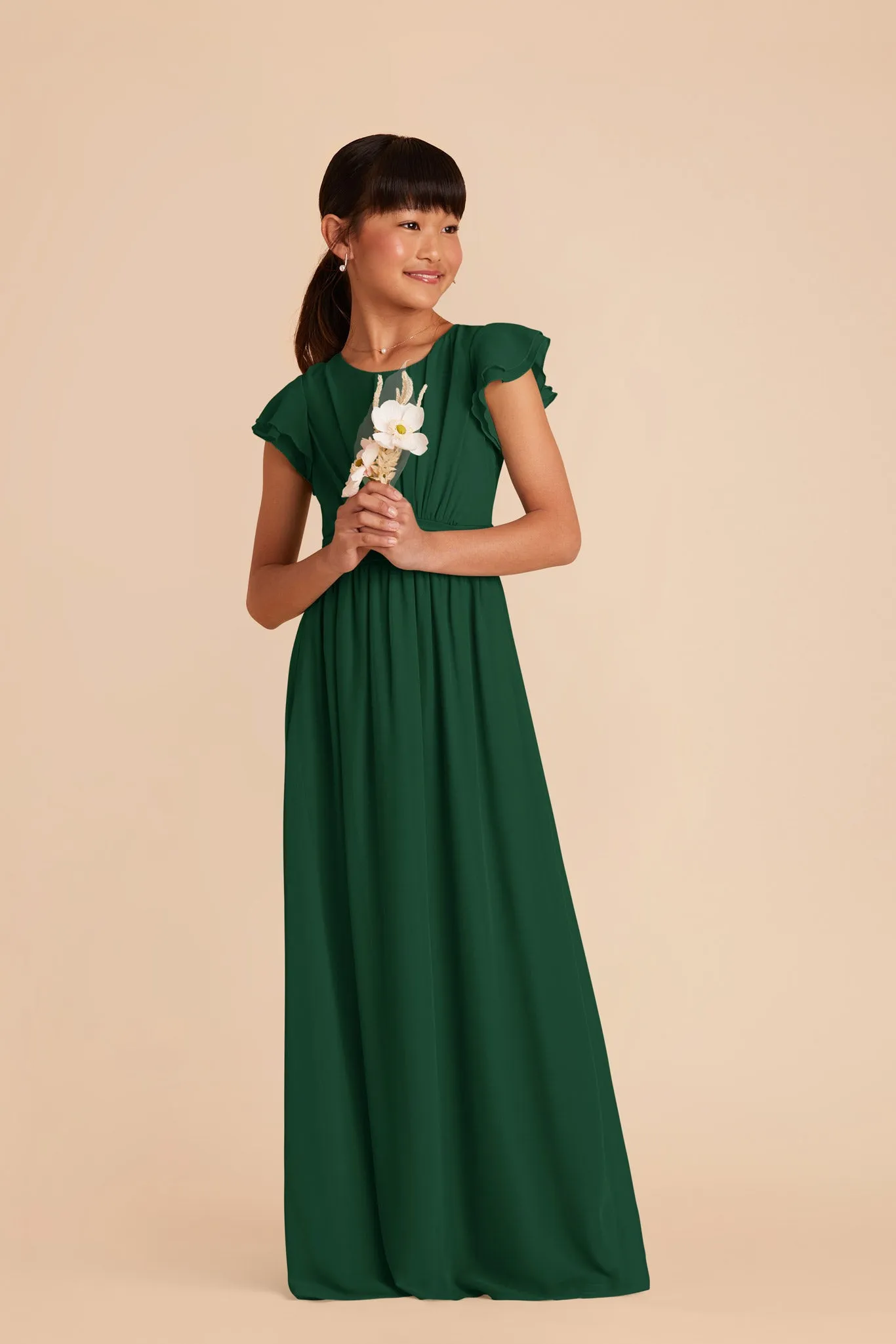Celine Junior Dress - Forest Green sold by Birdy Grey product image thumbnail 3
