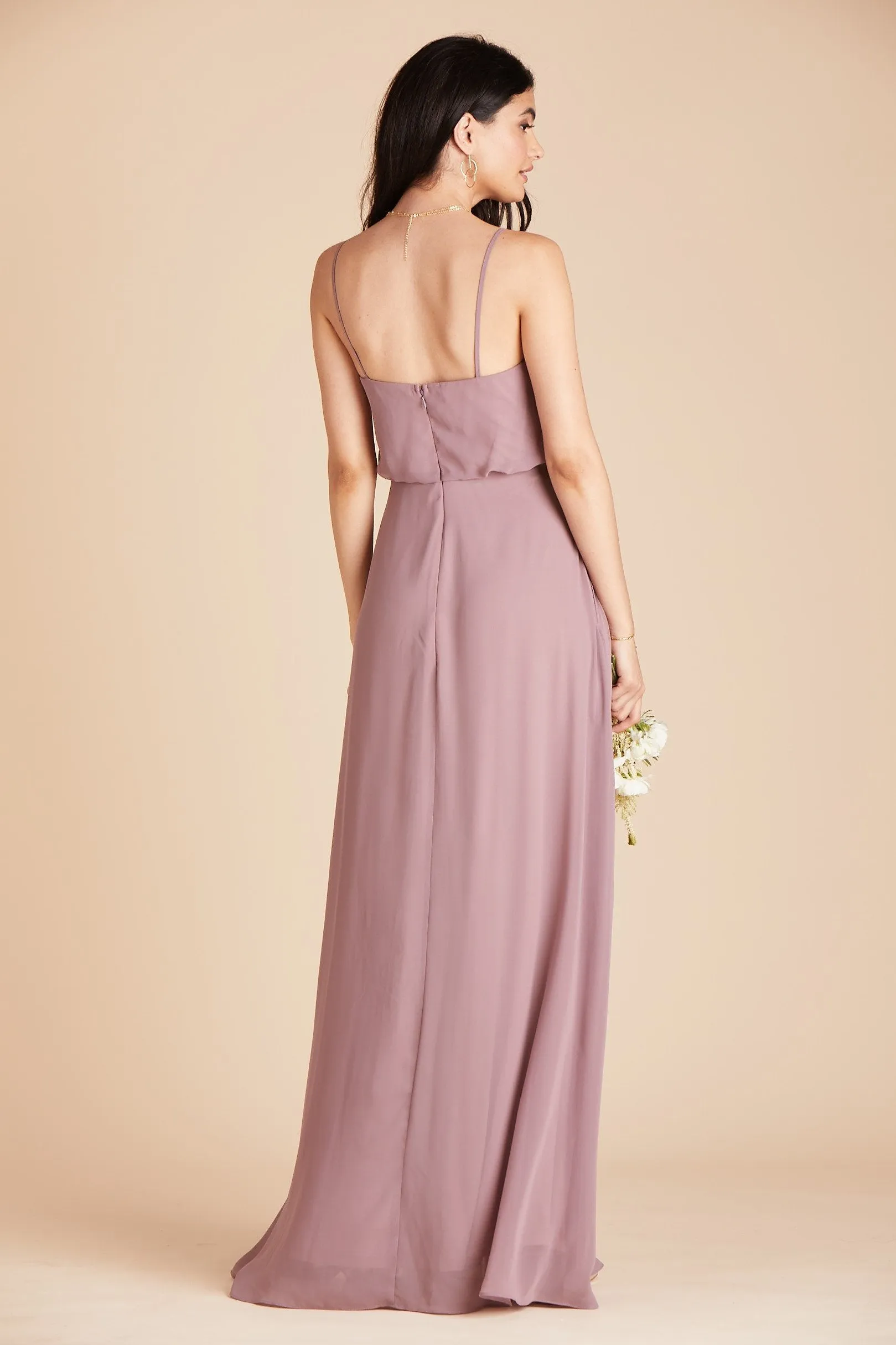 Gwennie Dress - Dark Mauve sold by Birdy Grey product image thumbnail 4