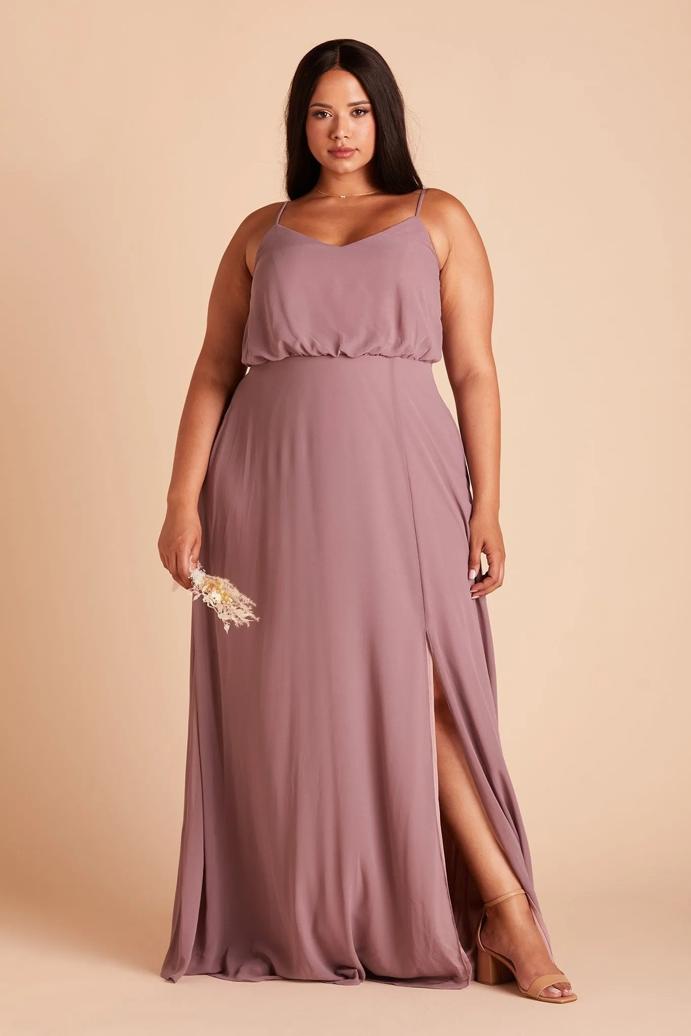 Gwennie Dress - Dark Mauve sold by Birdy Grey product image thumbnail 2
