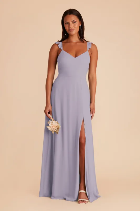 Doris Chiffon Dress - Dusty Lilac sold by Birdy Grey