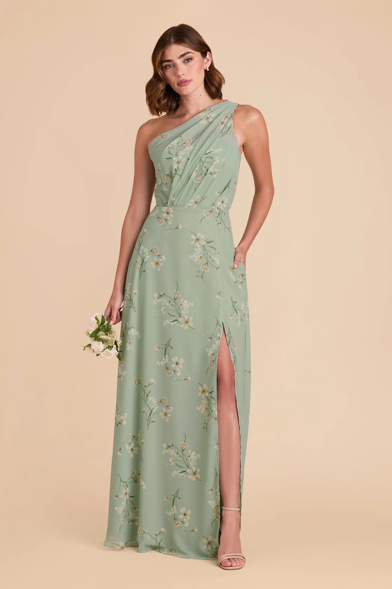 Kira Dress - Sage Le Fleur sold by Birdy Grey