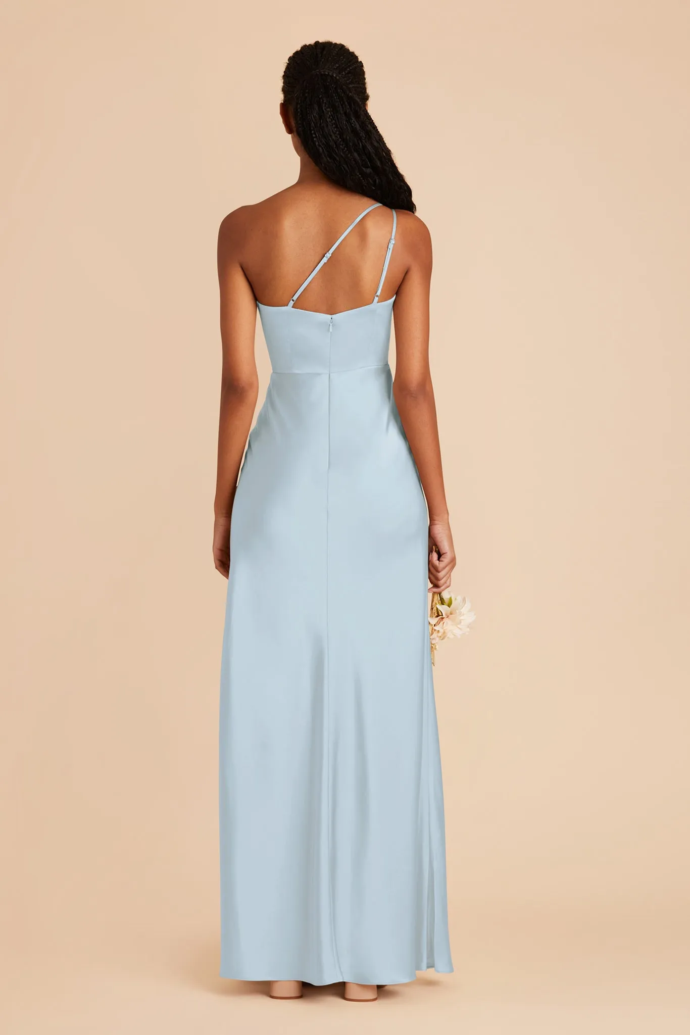 Kensie Matte Satin Dress - Mist Blue sold by Birdy Grey product image thumbnail 5
