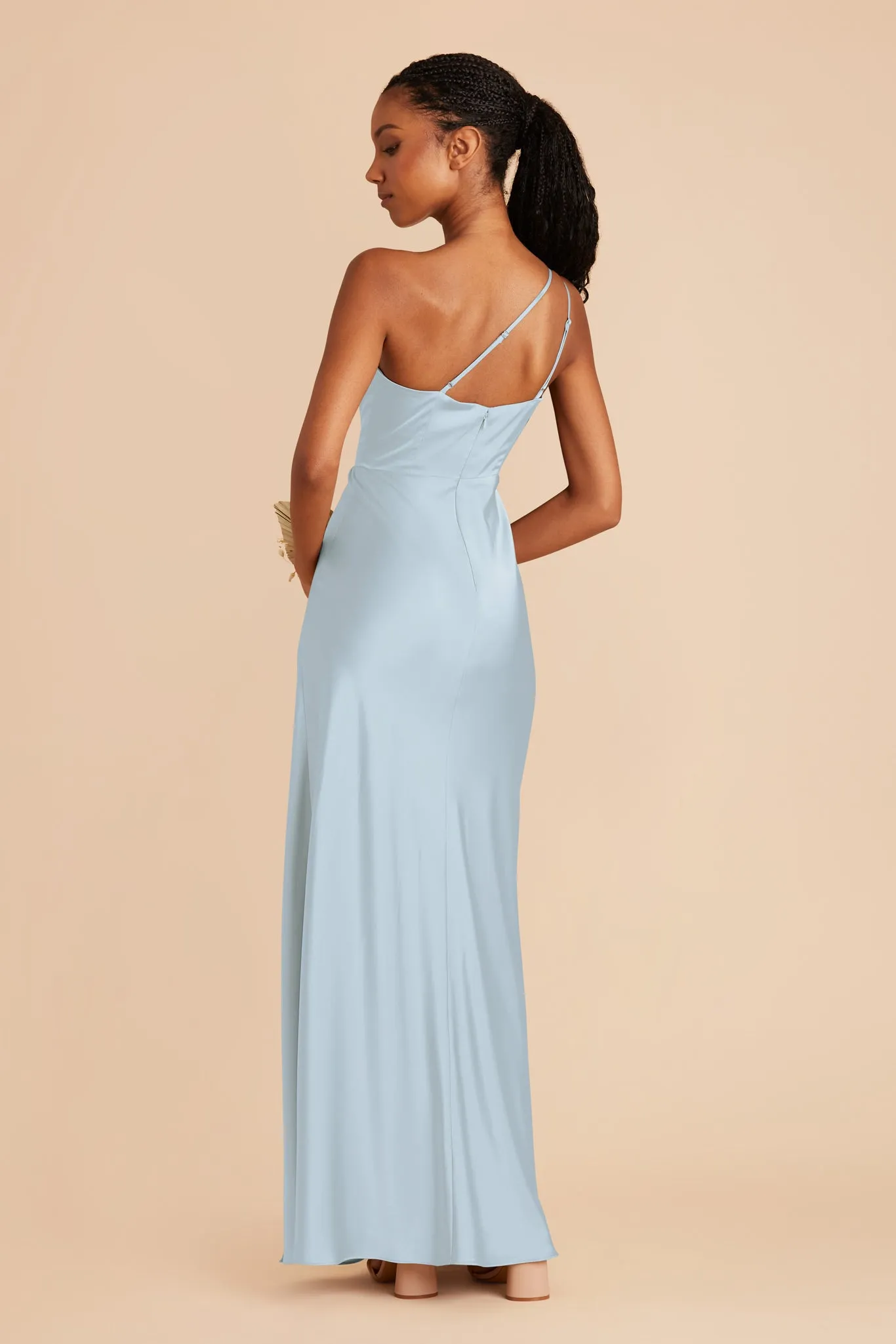 Kensie Matte Satin Dress - Mist Blue sold by Birdy Grey product image thumbnail 4