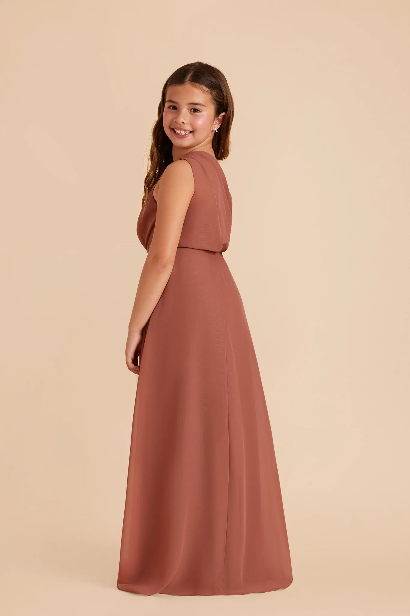 Kiara Junior Chiffon Dress - Desert Rose sold by Birdy Grey product image thumbnail 3
