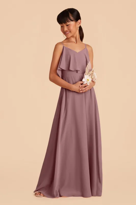 Janie Convertible Junior Dress - Dark Mauve sold by Birdy Grey