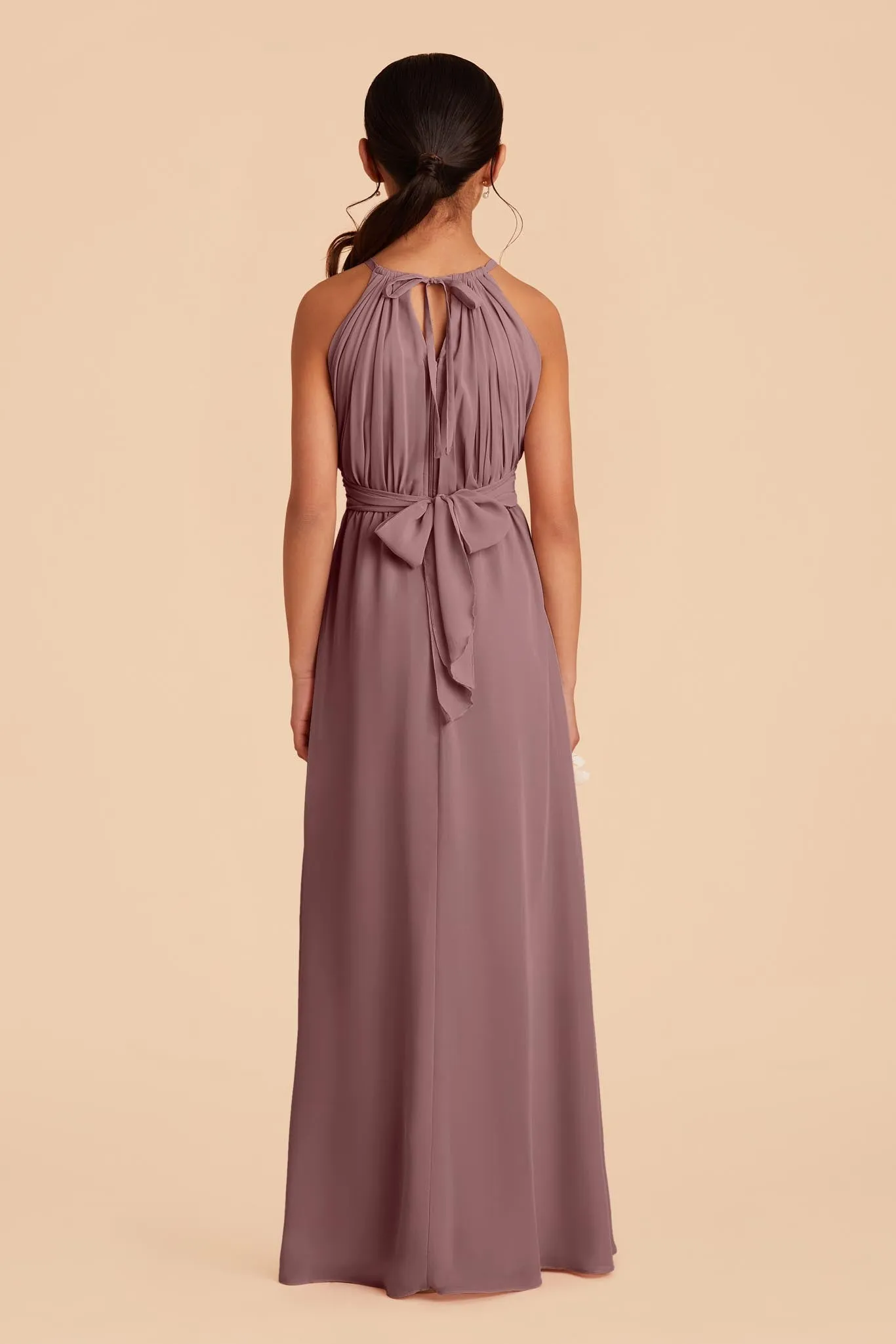Sienna Junior Dress - Dark Mauve sold by Birdy Grey product image thumbnail 5