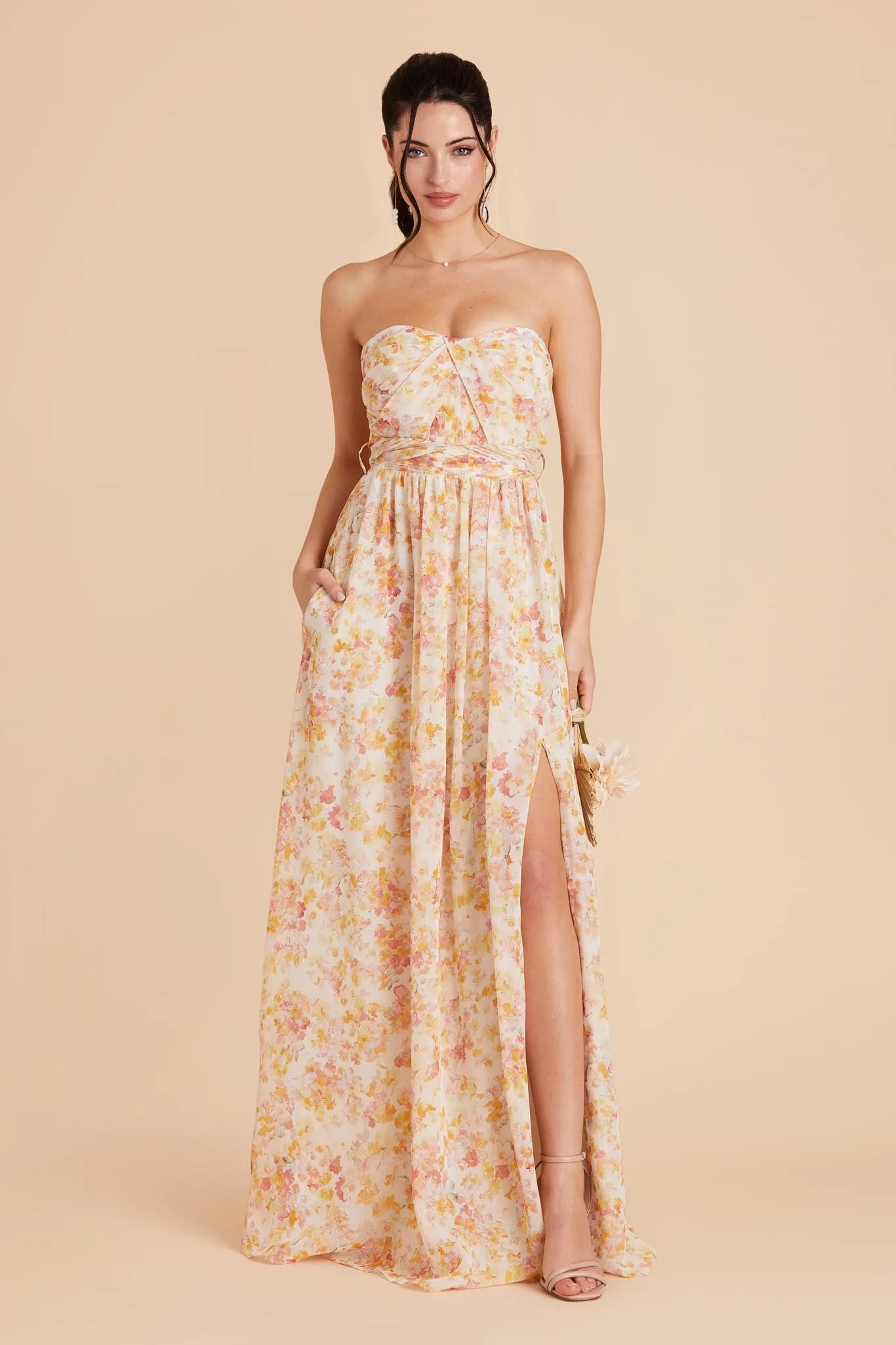 Grace Convertible Dress - Pressed Floral sold by Birdy Grey product image thumbnail 4