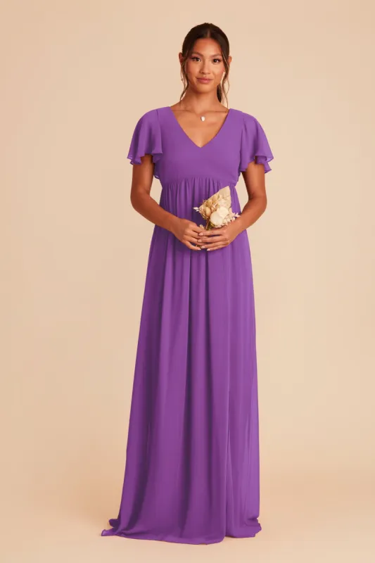 Hannah Empire Dress - Amethyst sold by Birdy Grey