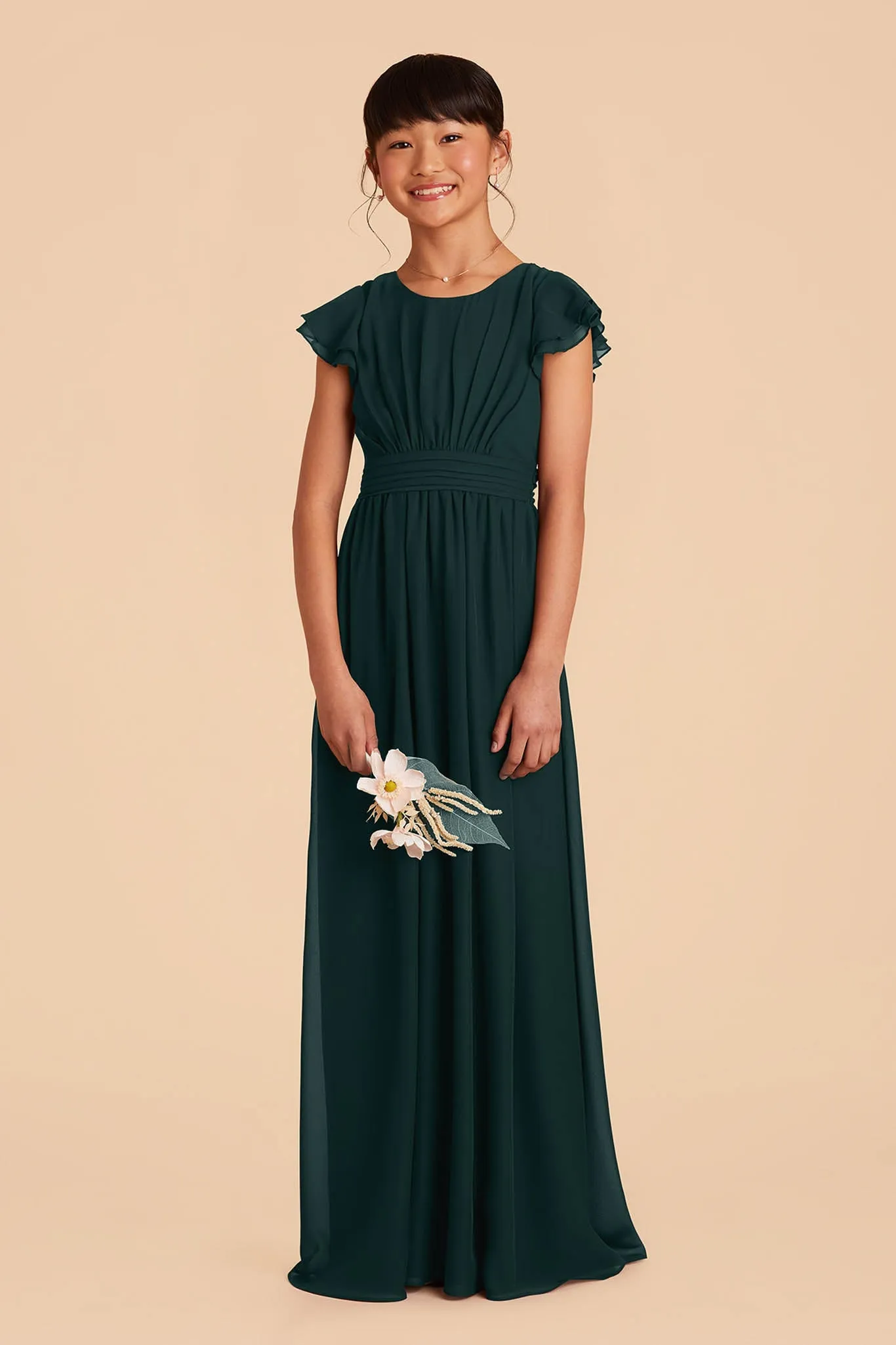 Celine Junior Dress - Emerald sold by Birdy Grey product image thumbnail 3