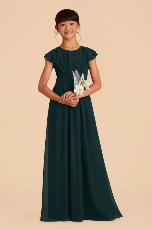 Celine Junior Dress - Emerald sold by Birdy Grey