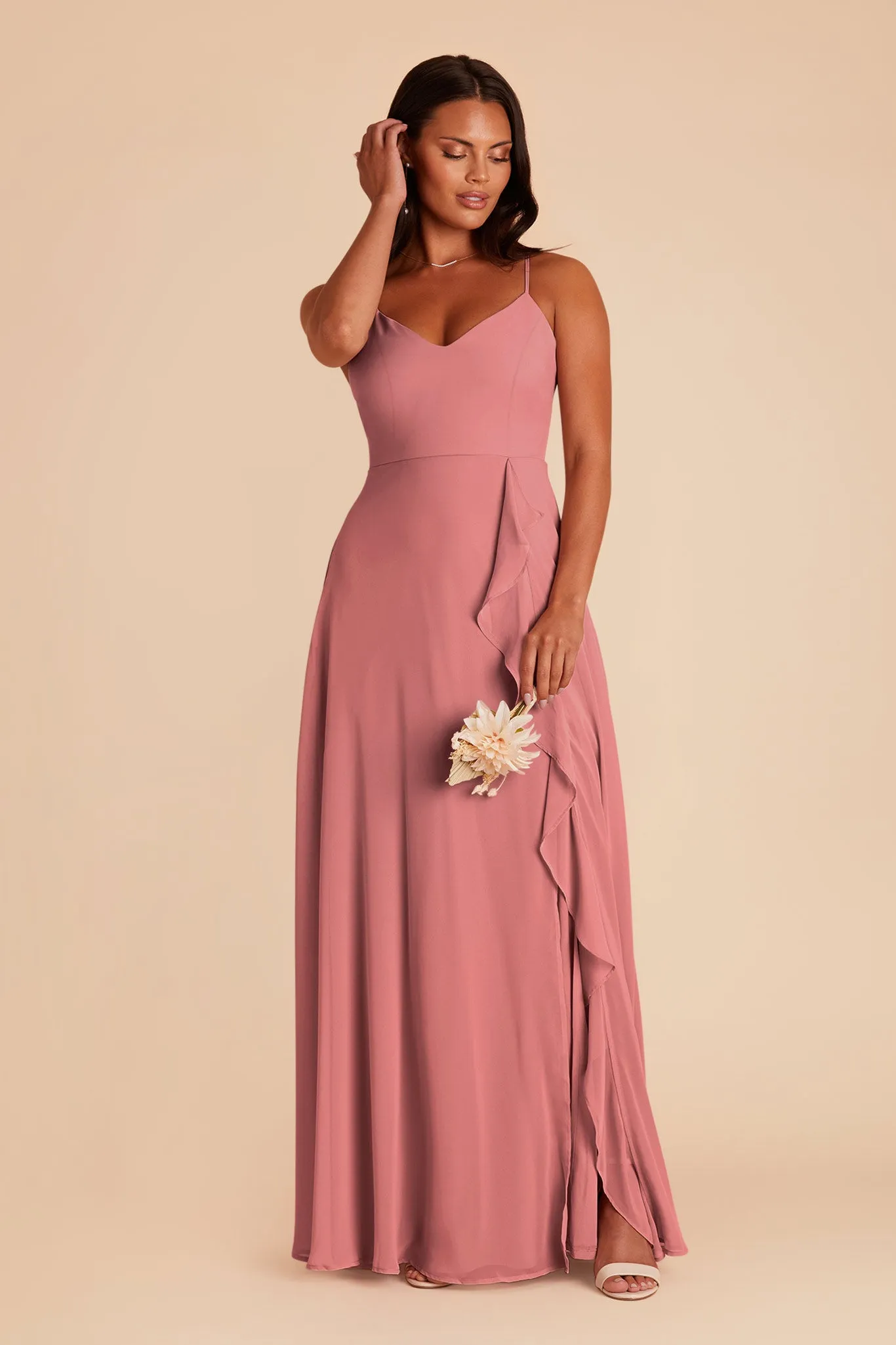 Theresa Chiffon Dress - Mulberry sold by Birdy Grey product image thumbnail 4