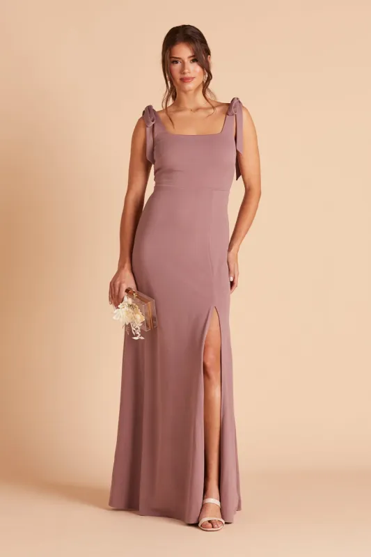 Alex Convertible Dress - Dark Mauve sold by Birdy Grey