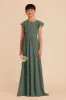 Celine Junior Dress - Eucalyptus sold by Birdy Grey