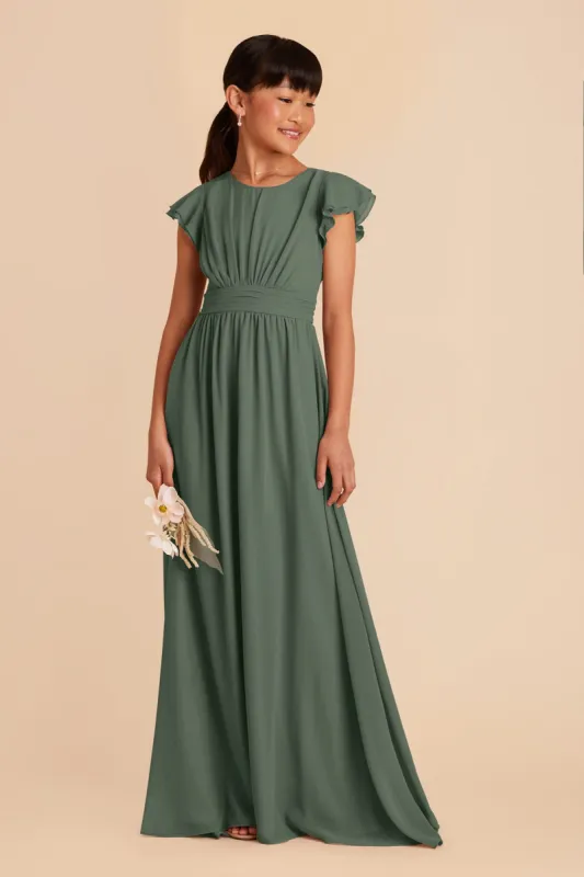 Celine Junior Dress - Eucalyptus sold by Birdy Grey