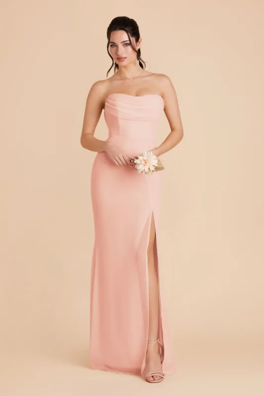 Mira Convertible Dress - Blush Pink sold by Birdy Grey
