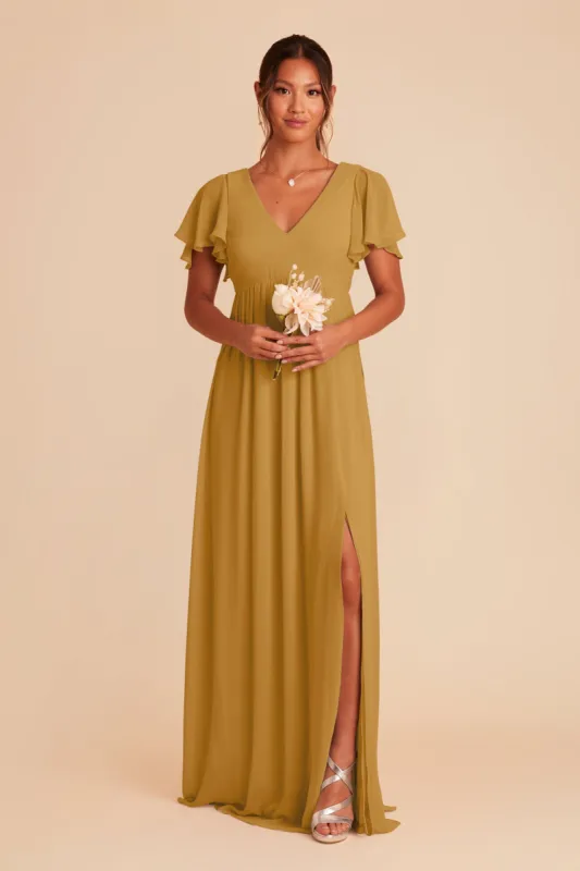 Hannah Empire Dress - Marigold sold by Birdy Grey