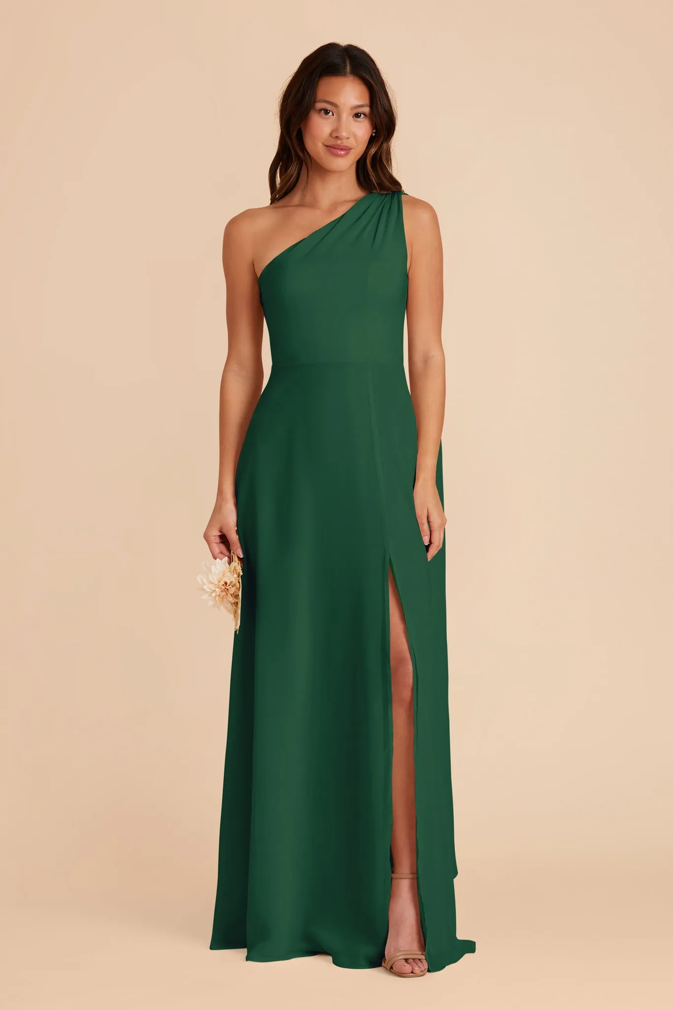 Melissa Chiffon Dress - Forest Green sold by Birdy Grey product image thumbnail 3