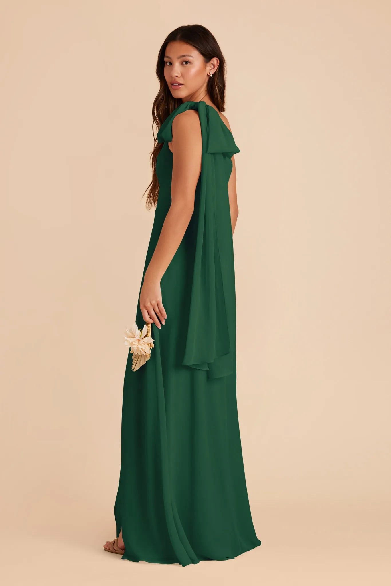 Melissa Chiffon Dress - Forest Green sold by Birdy Grey product image thumbnail 4