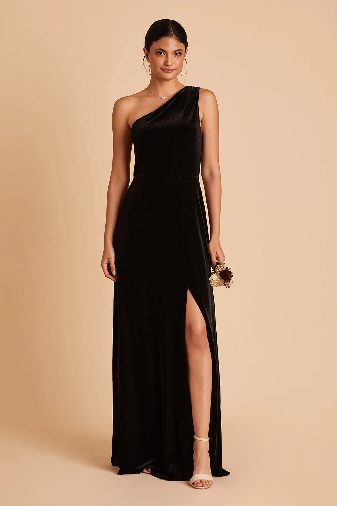 Kira Velvet Dress - Black sold by Birdy Grey product image thumbnail 5