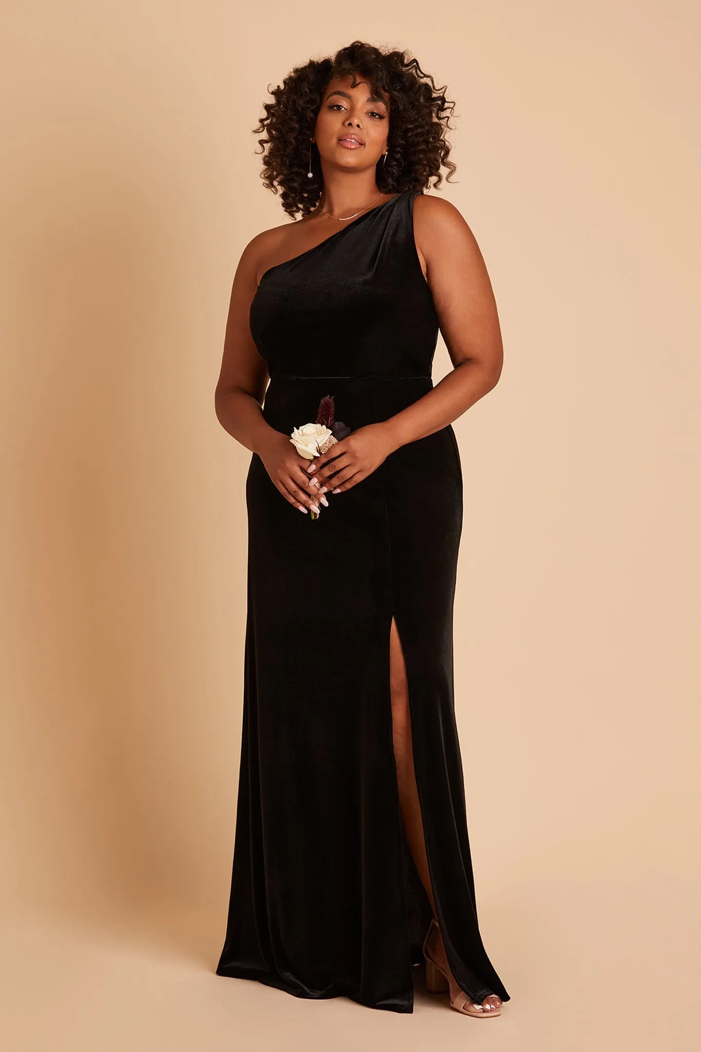 Kira Velvet Dress - Black sold by Birdy Grey product image thumbnail 2