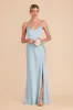 Jay Matte Satin Dress - Mist Blue sold by Birdy Grey