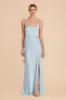 Jay Matte Satin Dress - Mist Blue sold by Birdy Grey