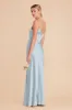 Jay Matte Satin Dress - Mist Blue sold by Birdy Grey
