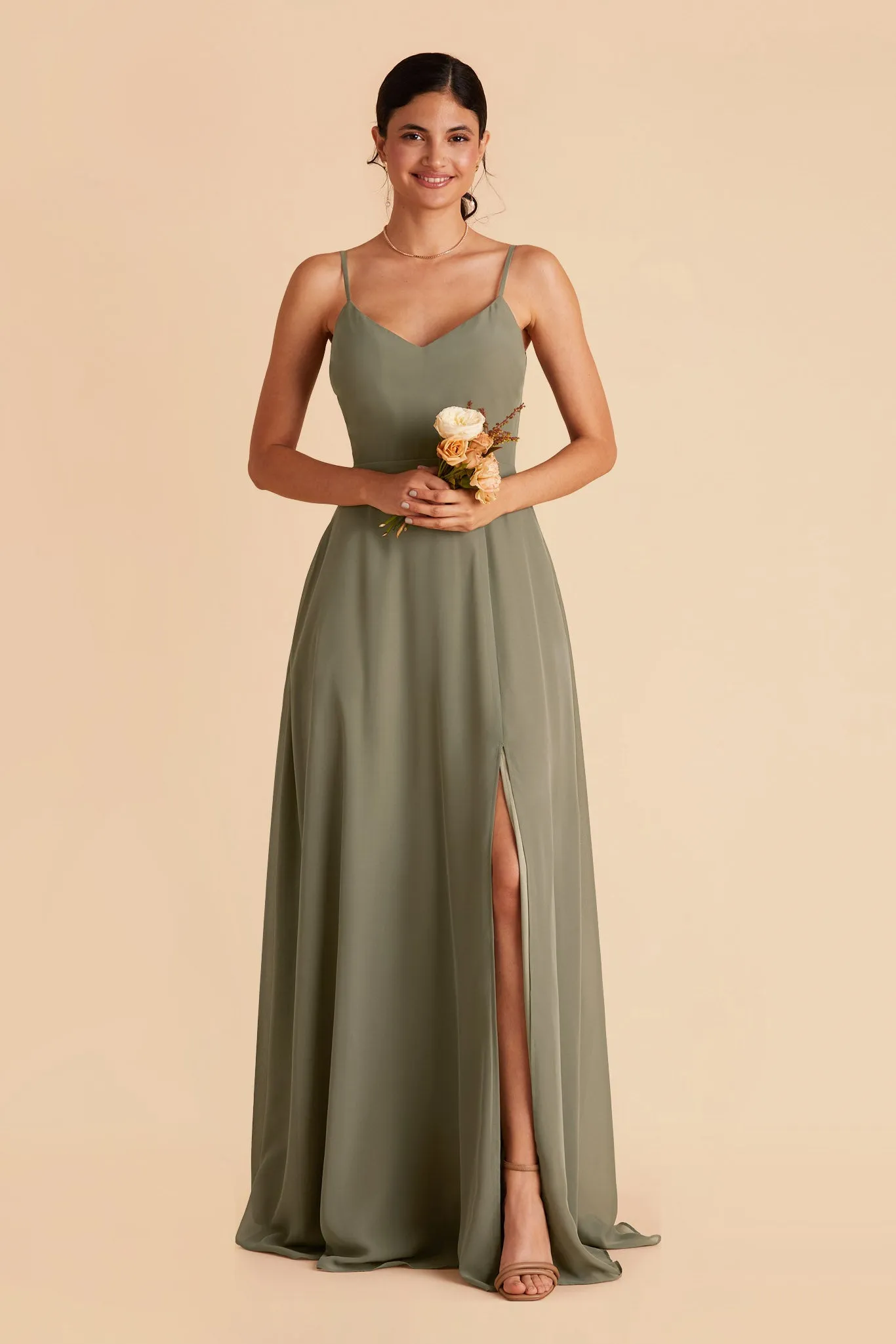 Devin Convertible Dress - Moss Green sold by Birdy Grey product image thumbnail 5