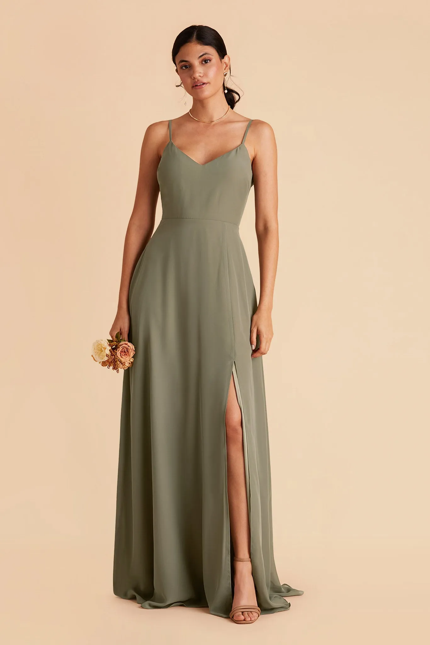 Devin Convertible Dress - Moss Green sold by Birdy Grey product image thumbnail 3