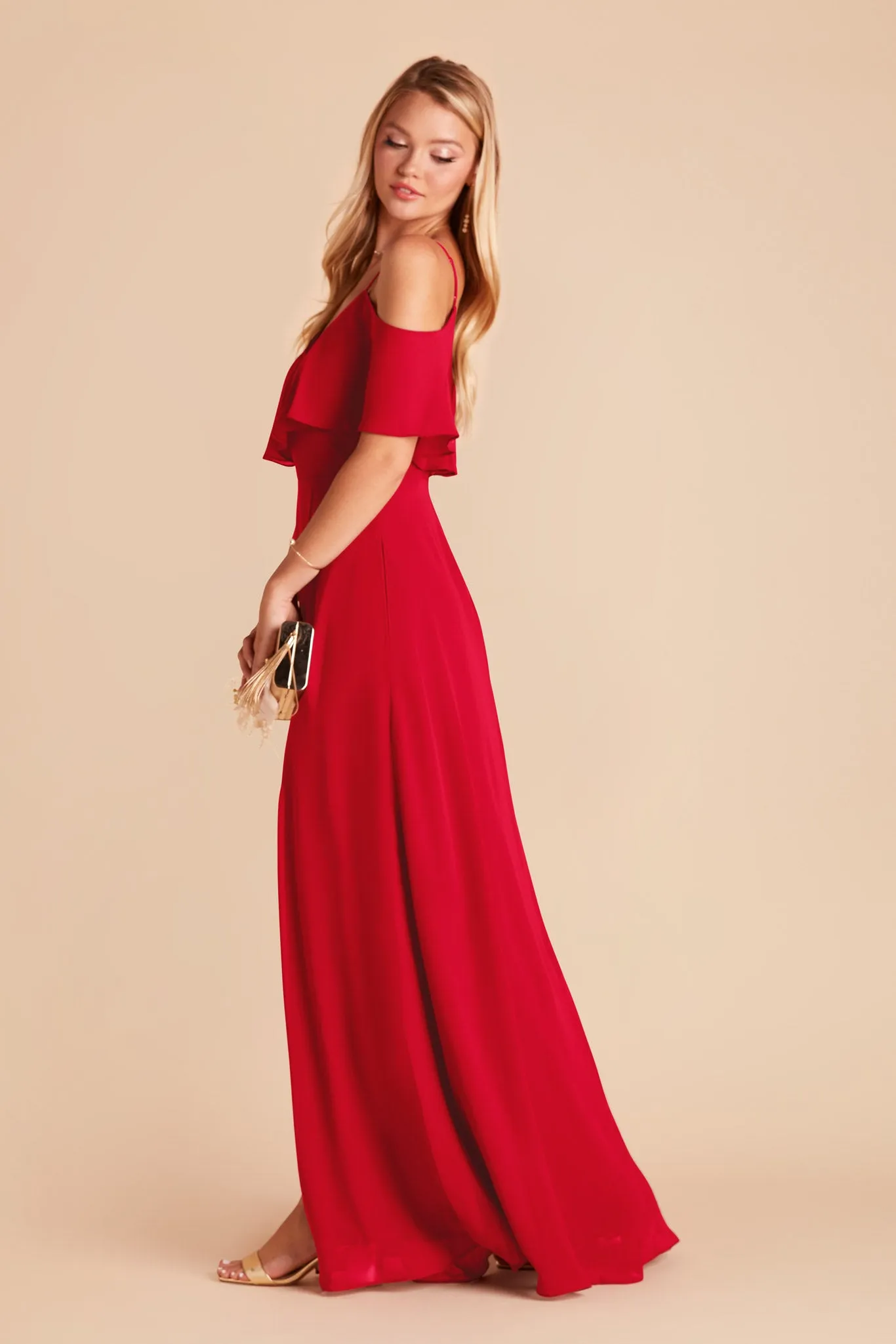 Jane Convertible Dress - Ruby Red sold by Birdy Grey product image thumbnail 5