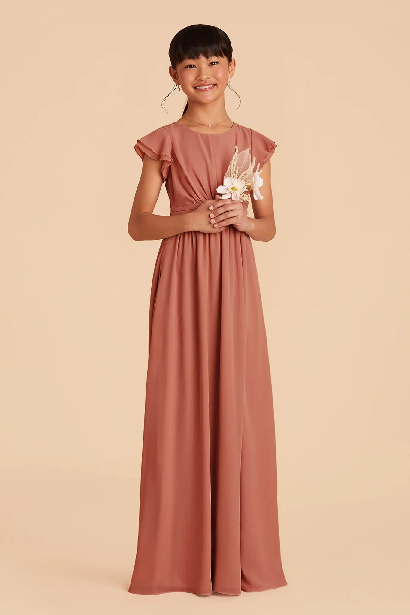 Celine Junior Dress - Terracotta sold by Birdy Grey product image thumbnail 3