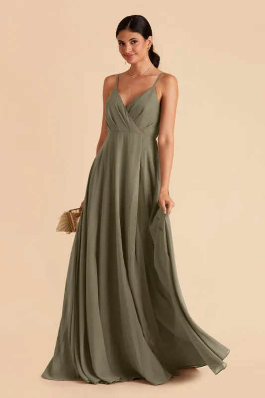 Kaia Dress - Moss Green sold by Birdy Grey
