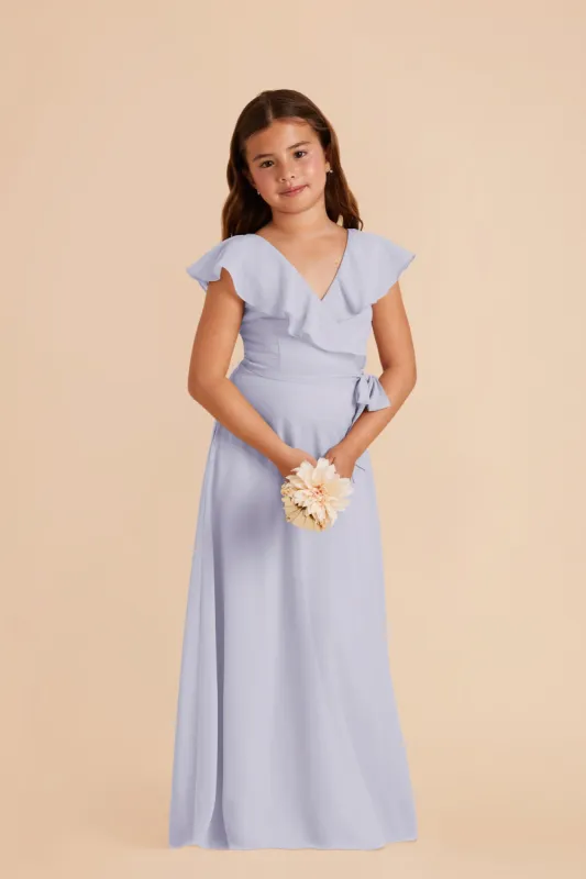 Jax Junior Chiffon Dress - Periwinkle Blue sold by Birdy Grey