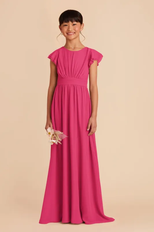 Celine Junior Dress - Fuchsia sold by Birdy Grey