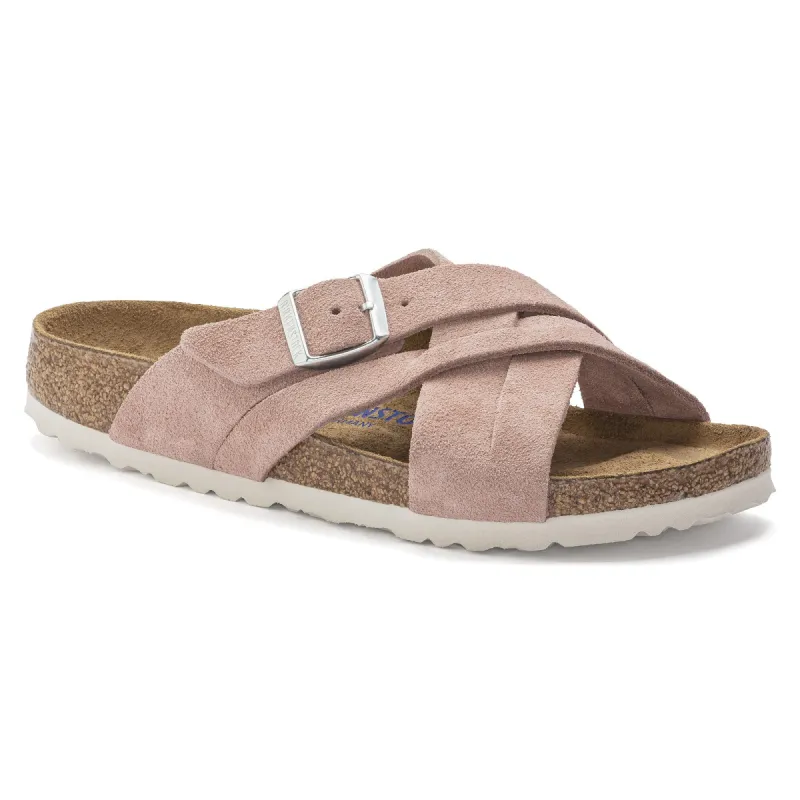 Lugano Soft Footbed Suede Leather sold by Birkenstock