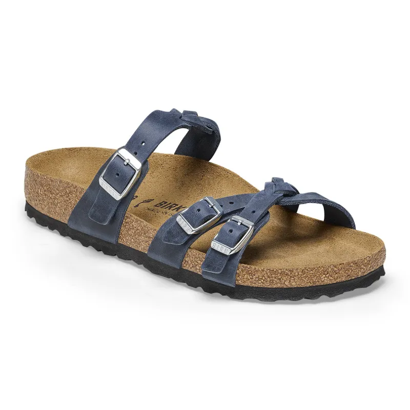Franca Braided Natural Leather Oiled sold by Birkenstock